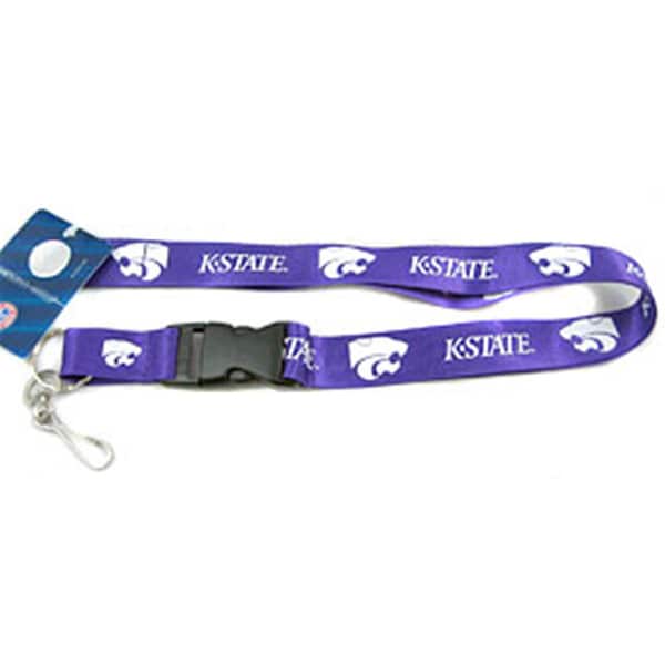Bookazine Kansas State Wildcats Lanyard - Breakaway with Key Ring 5717527607 - main